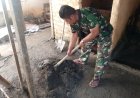 Di Balik Seragam Loreng, Ada Ketulusan Membangun Harapan Santri