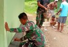 Menjelang Penutupan TMMD Kodim Bangkalan, Rumah Pak Anis Hampir Rampung, Kebahagiaan Kian Terasa